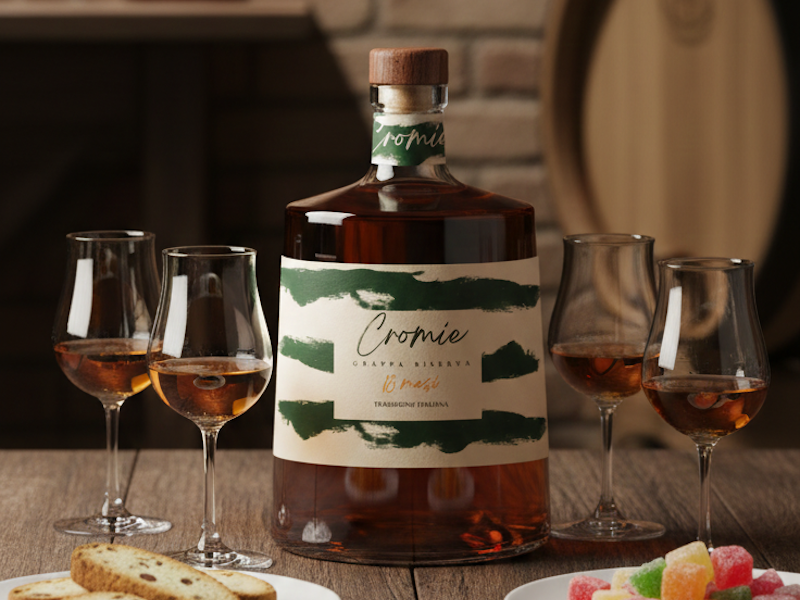 MERCANTI DI SPIRITS LANCIA GRAPPA CROMIE