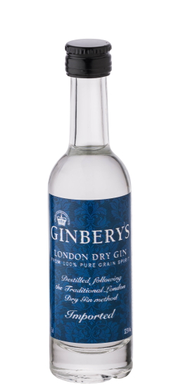 London Dry Gin Ginbery's 37.5° cl5
