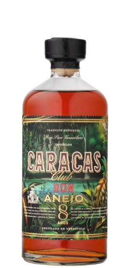 Caracas Club Anejo 8 Años 40° cl70