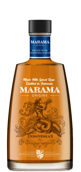 Marama Spiced Indonesian Rum 40° cl70 Gift Box