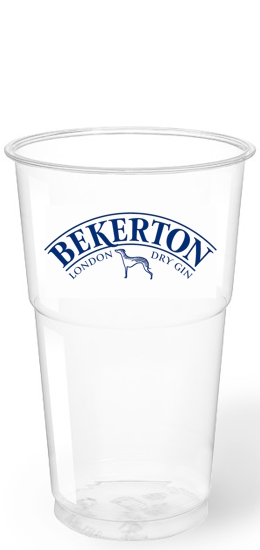 BICCHIERE MONOUSO BEKERTON PET RICICLABILE TUBO 1x50 BICCHIERI