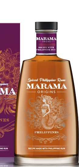 Marama Spiced Philippines Rum 40° cl70 Gift Box